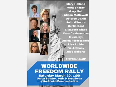 Worldwide Freedom Rally March 20 event